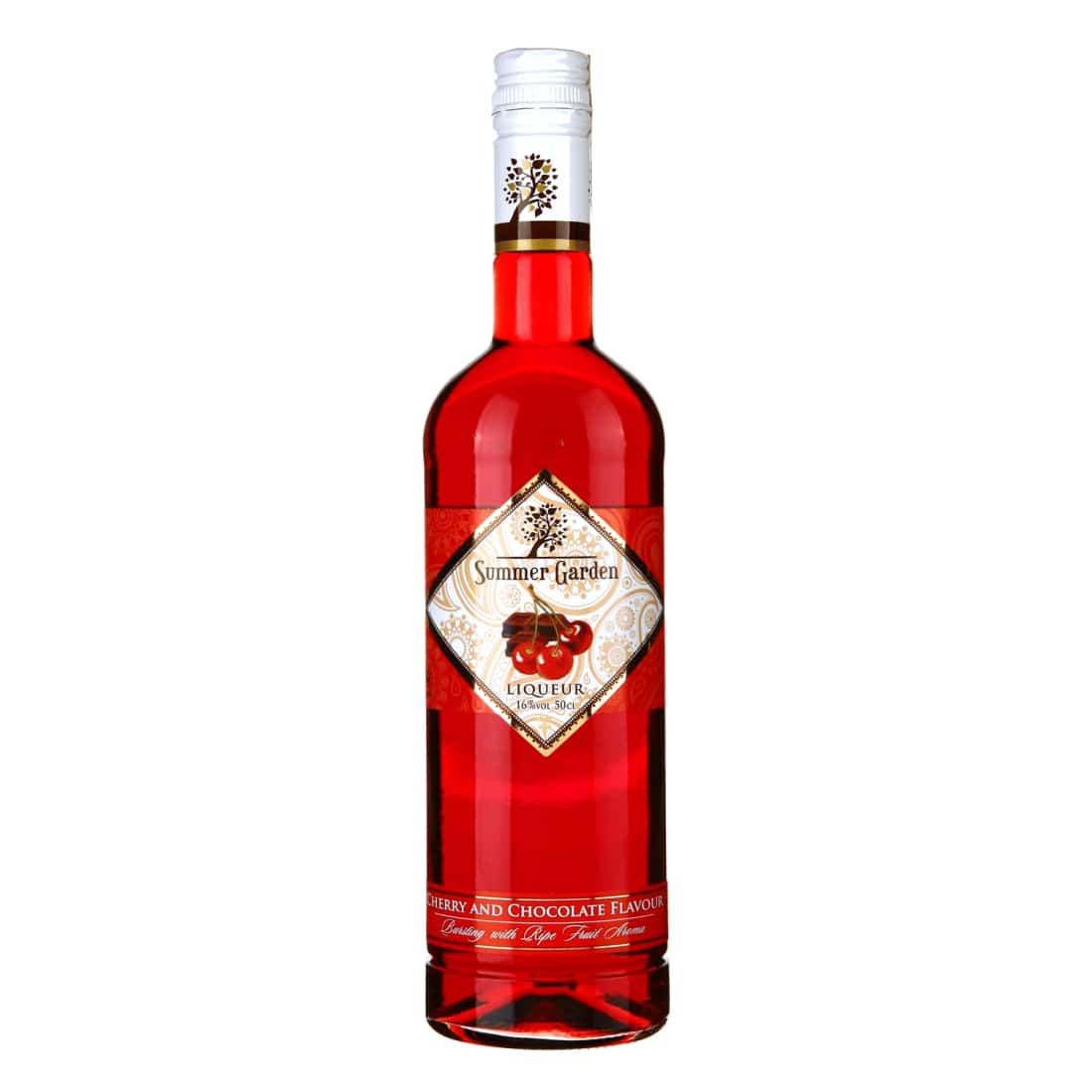 Vyšnių sk. likeris SUMMER GARDEN, 16 %, 0,5 l