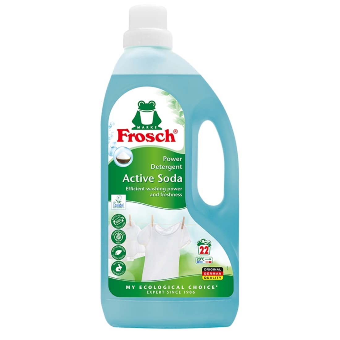 Skalbiamasis gelis su soda FROSCH,1,5l