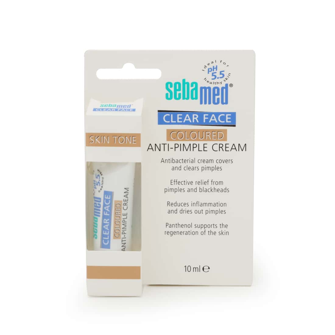 Mask.spuogel. kremas SEBAMED CLEAR FACE, 10ml