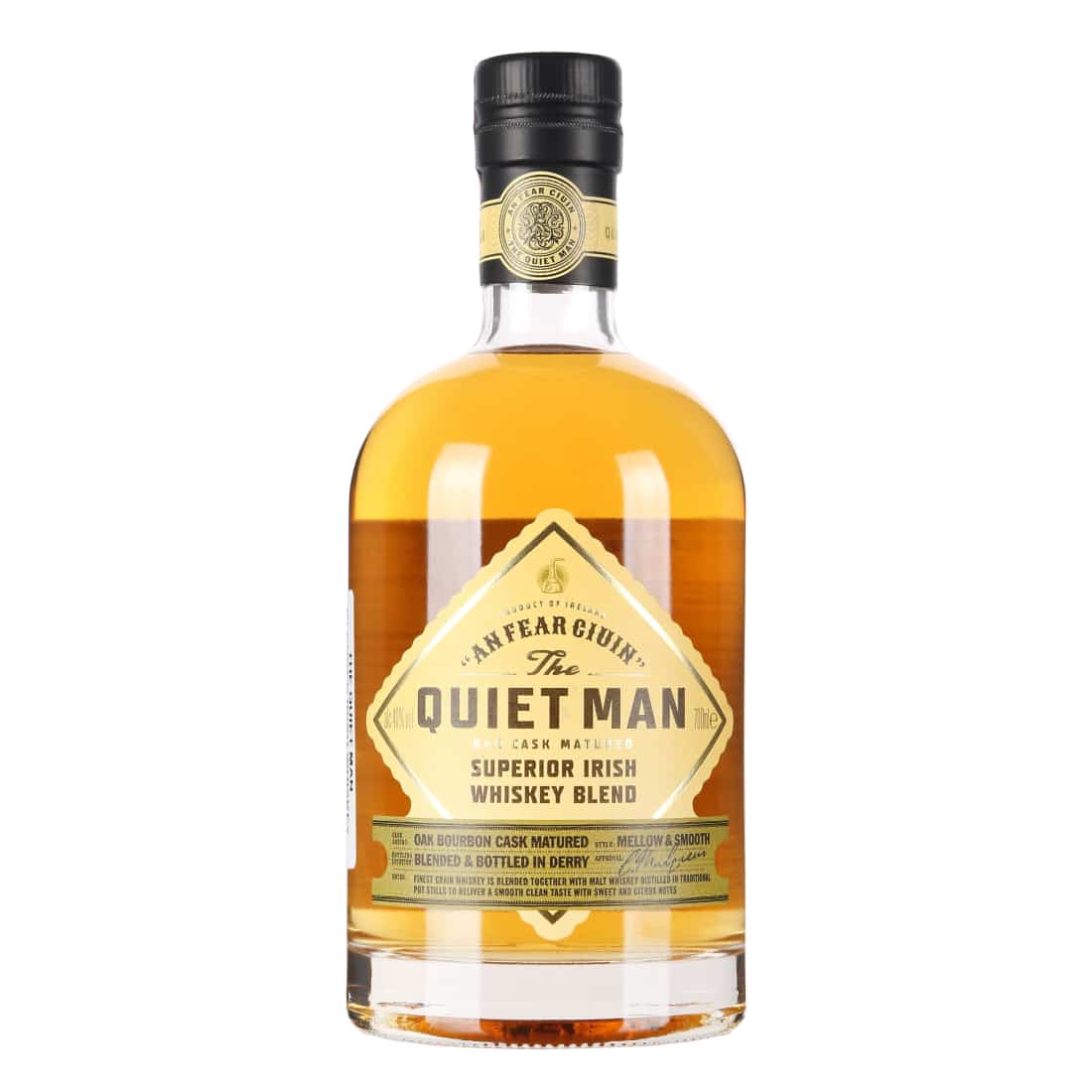 Viskis QUIET MAN BLENDED, 40 %, 0,75 l
