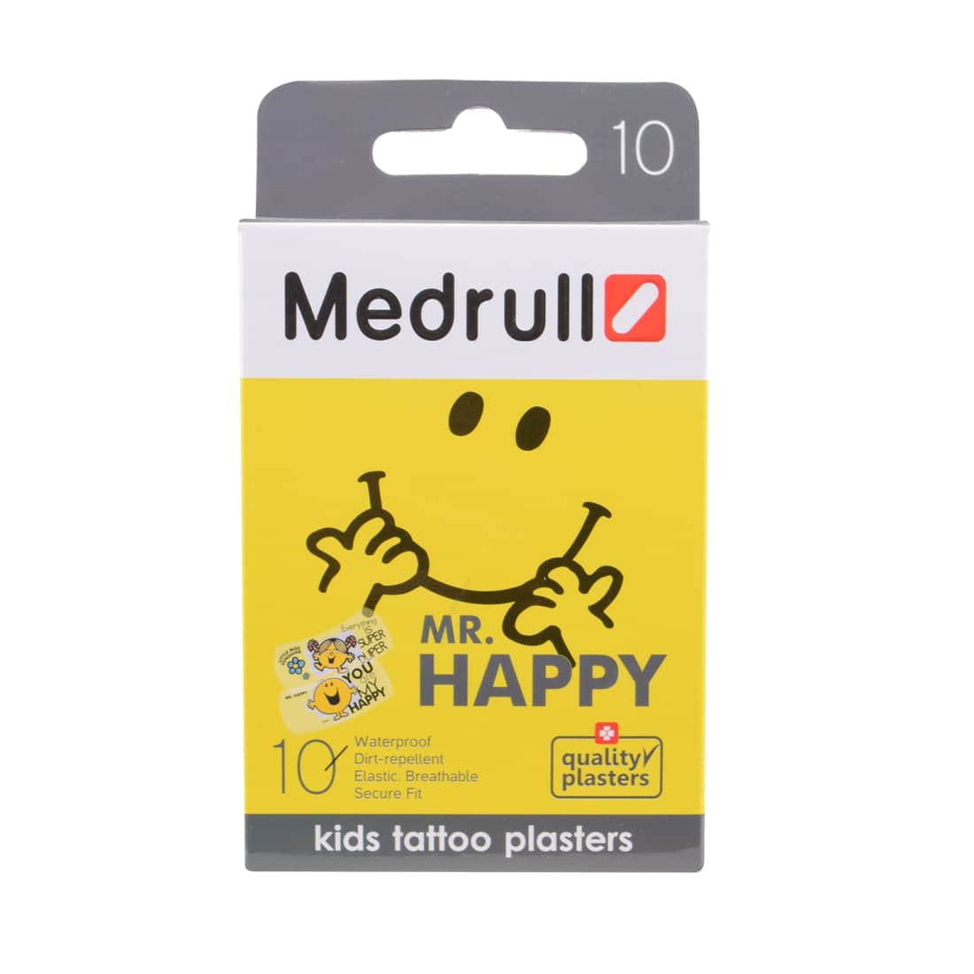 Pleistras MEDRULL MR. HAPPY, 10 vnt.