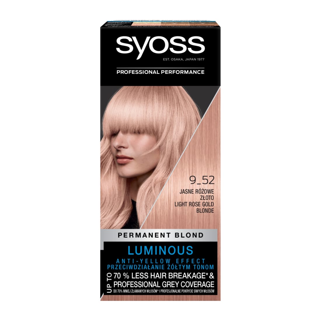 Plaukų dažai SYOSS COLOR 9-52