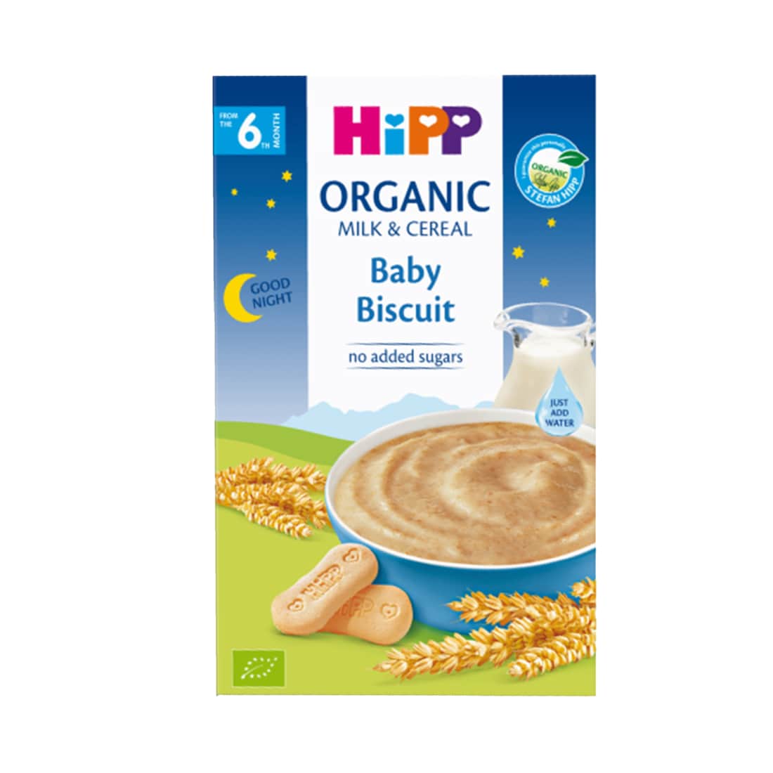 Ekol. pien. košė su sausain. HIPP BIO, 250 g