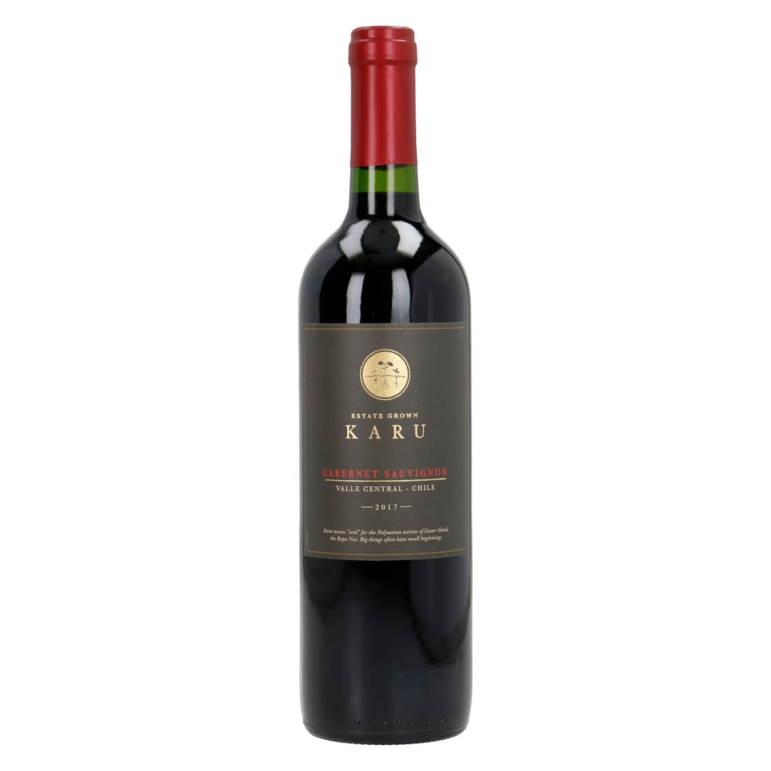 Raud. vynas KARU CABERNET SAUVIGNON, 0,75 l
