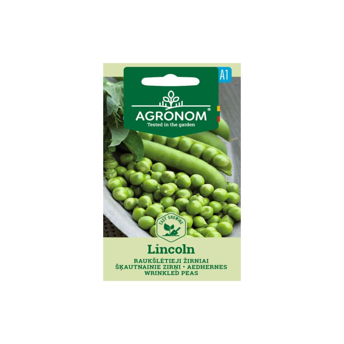 Sėklos AGRONOM Žirniai sėjamieji Lincoln