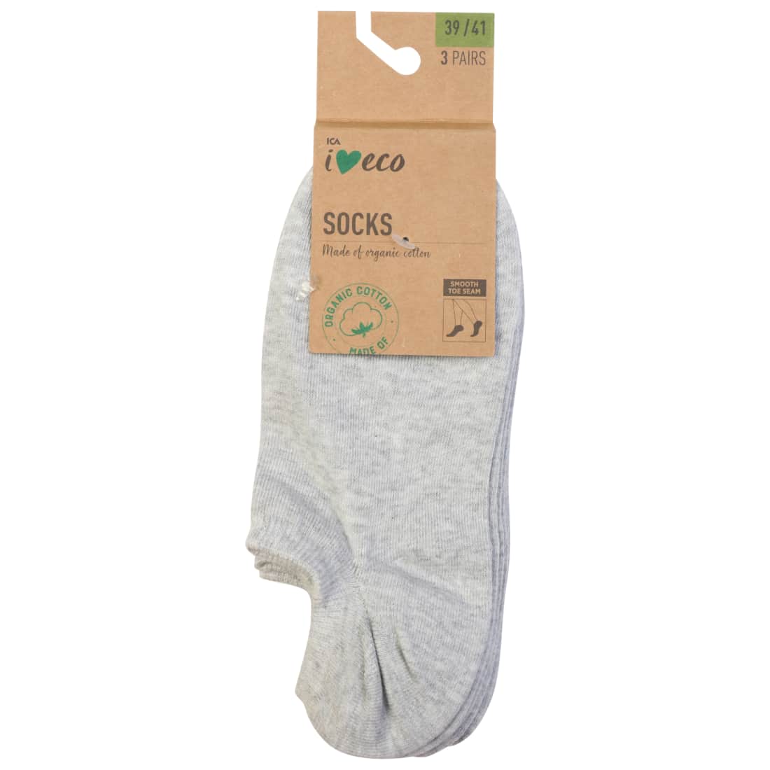 Moteriškos kojinės I LOVE ECO 3 poros 39-41