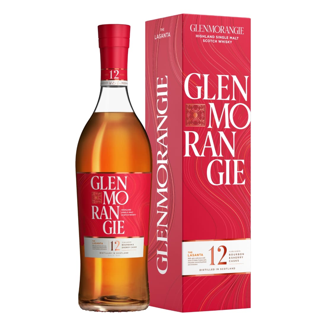 Viskis GLENMORANGIE LASANTA 12 Y.O.,43 %,0,7l