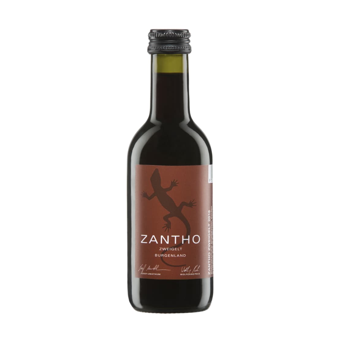 Raud. sausas vynas ZANTHO ZWEIGELT 13 %,0,25l