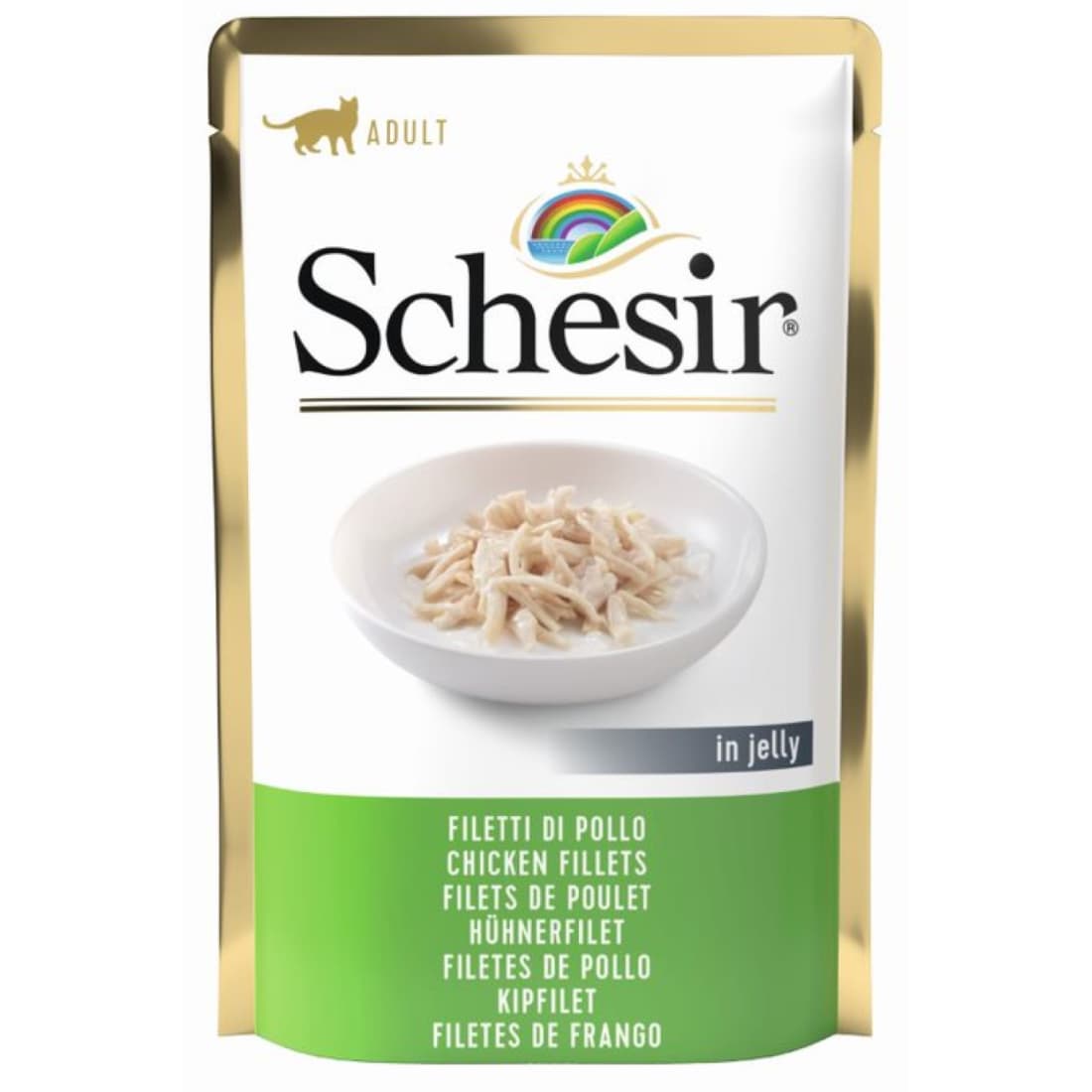 Kačių ėdalas su vištiena SCHESIR, 85g