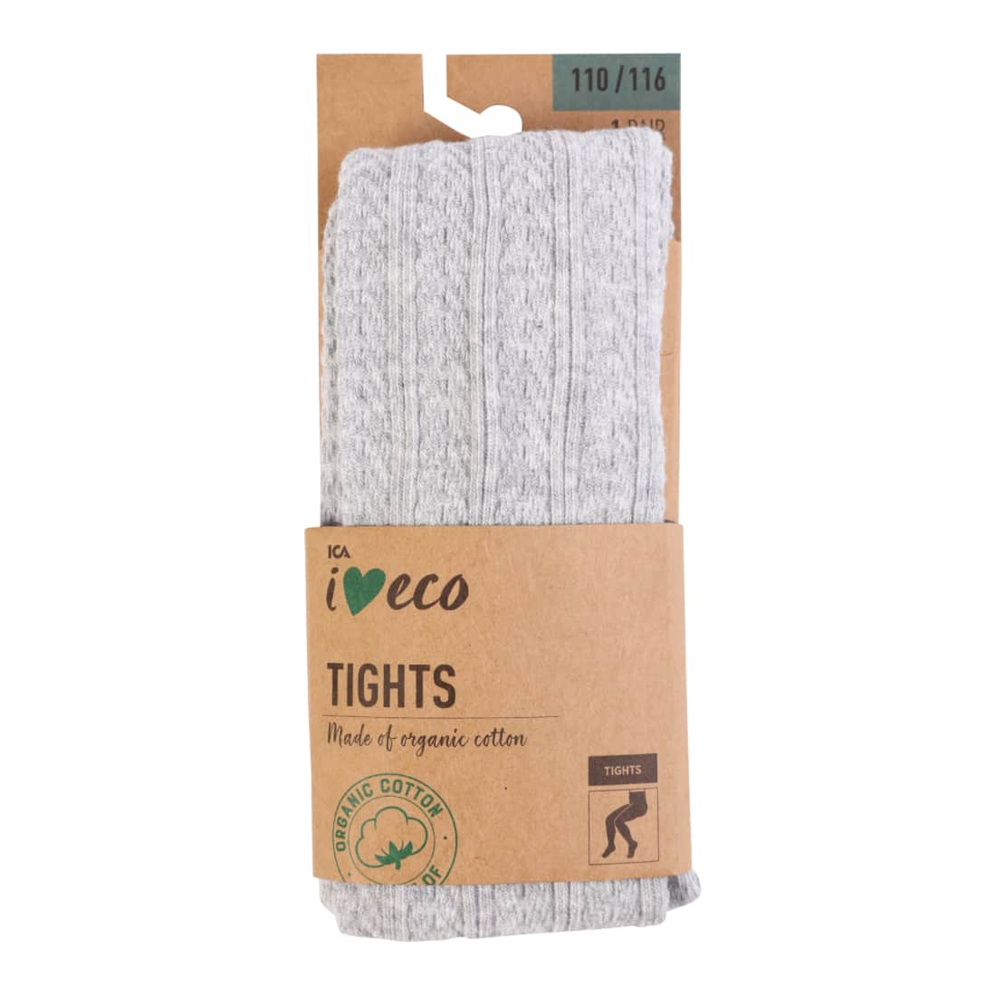 Vaikiškos pėdkelnės I LOVE ECO, 110 / 116