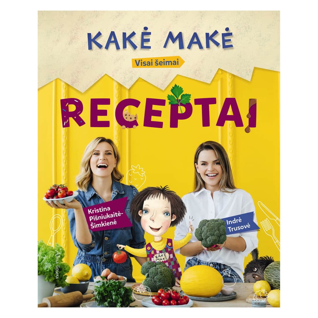 Knyga KAKĖ MAKĖ. RECEPTAI