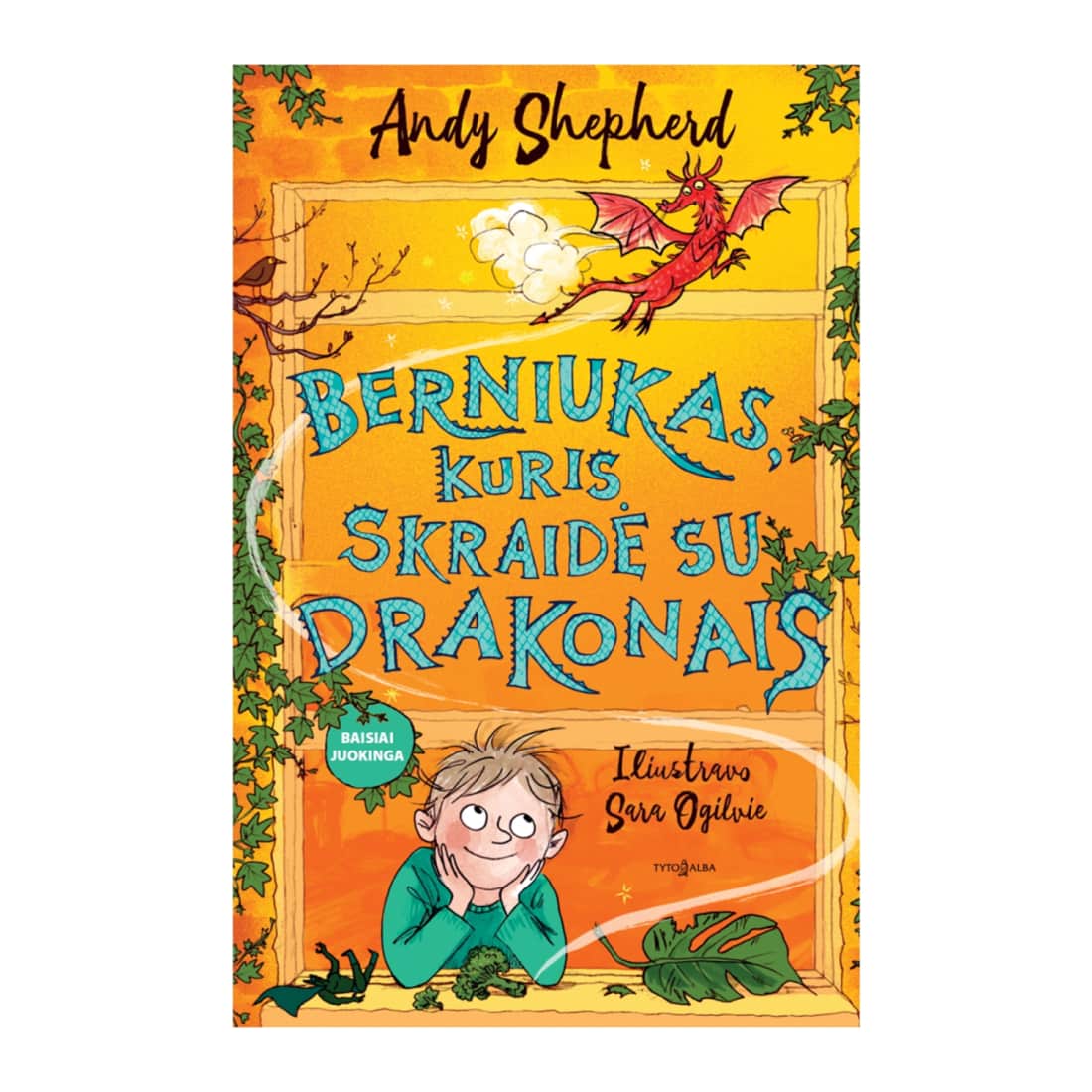 Knyga BERNIUKAS, KURIS SKRAIDĖ SU DRAKONAIS