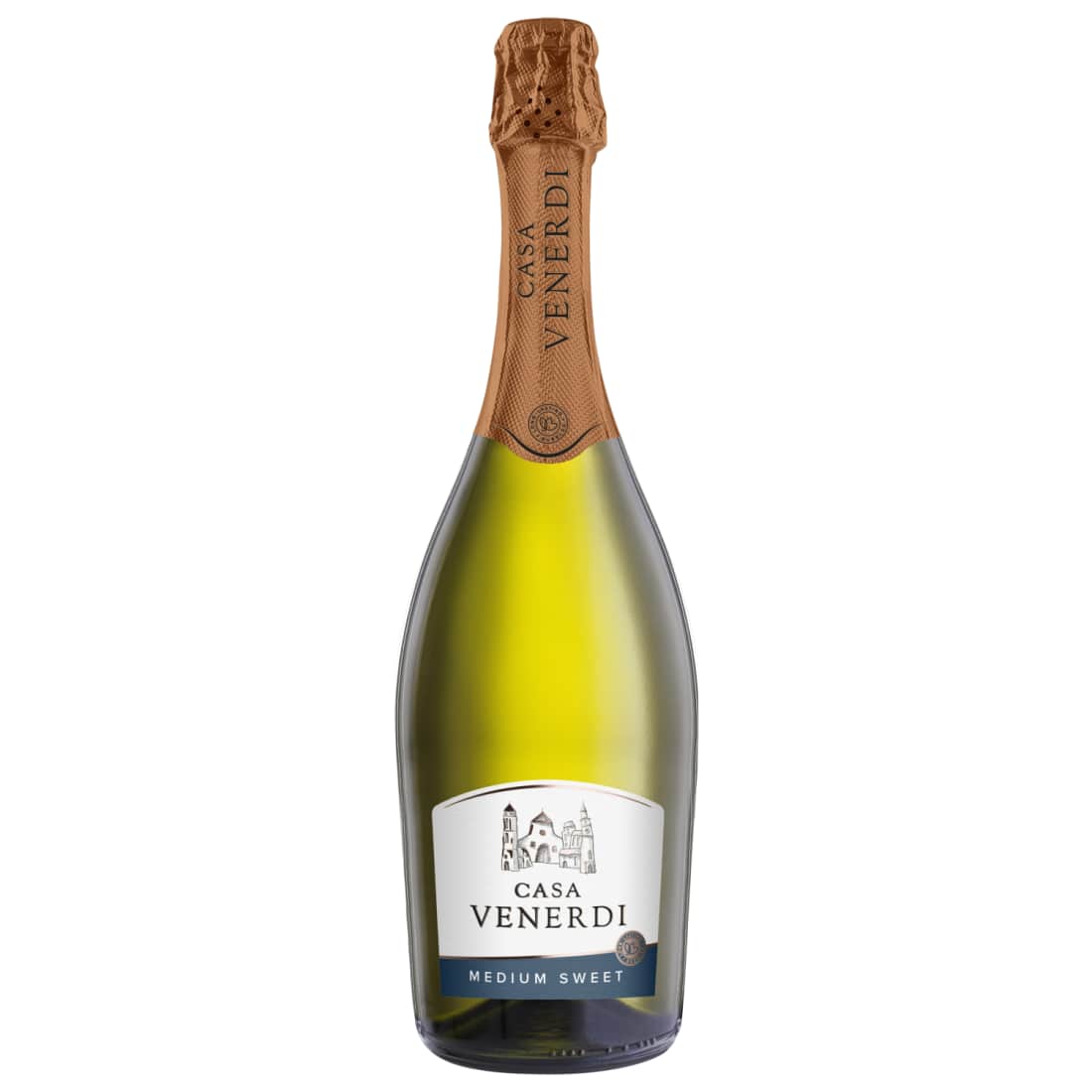 Gaz. vyno gėrimas CASA VENERDI, 7,5%, 0,75l