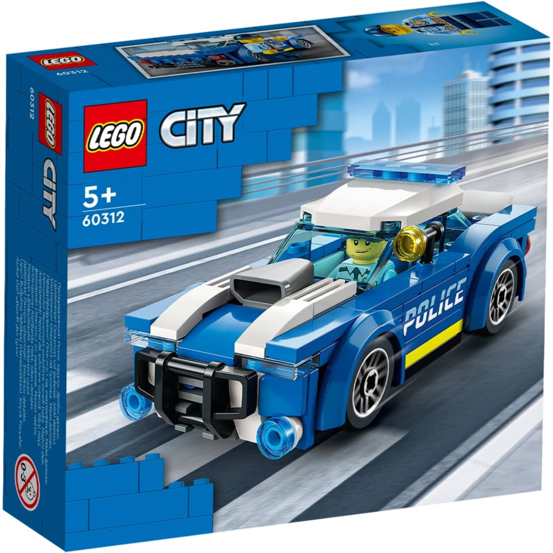 Konst. LEGO CITY POLICIJOS AUTOMOBILIS, 60312