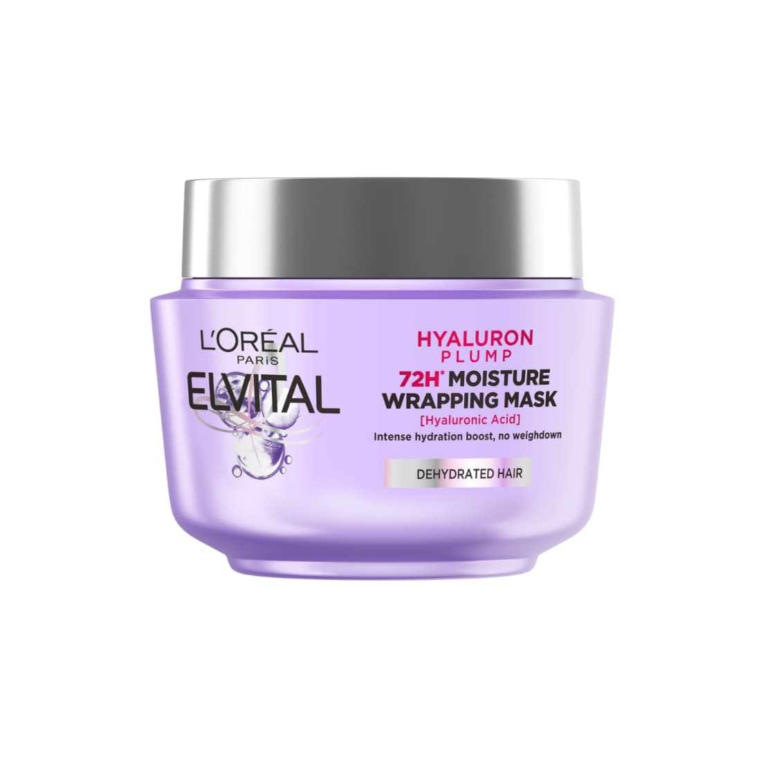 Plaukų kaukė ELVITAL HYALURON PLUMP, 300ml