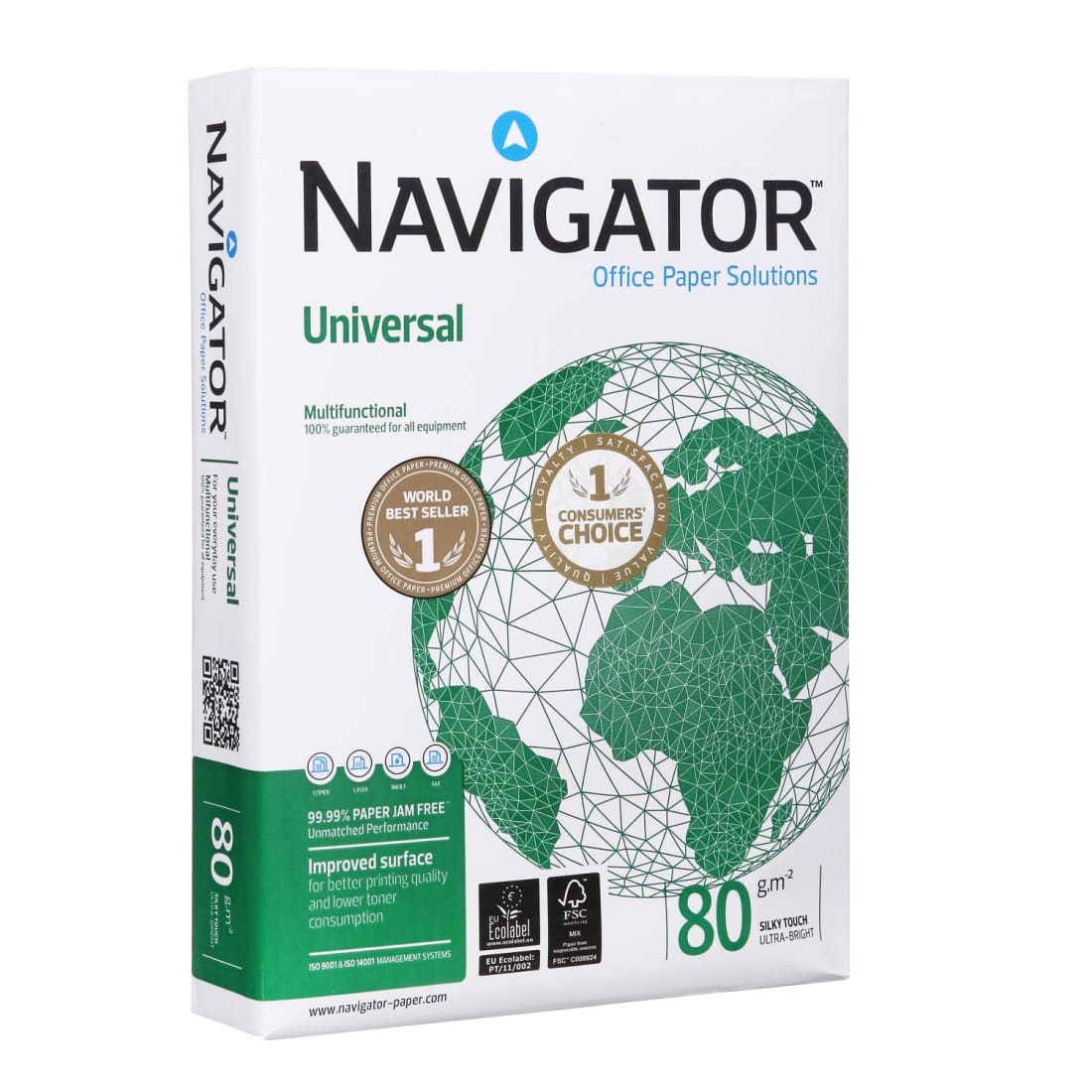 Kop. popier. NAVIGATOR UNIVERSAL, A4,500 lapų