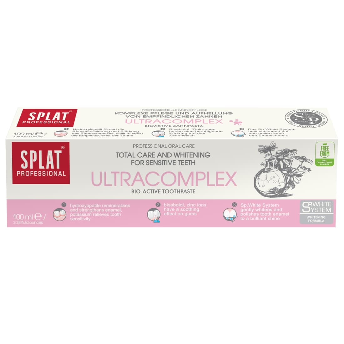 Dantų pasta SPLAT ULTRACOMLEX, 100 ml