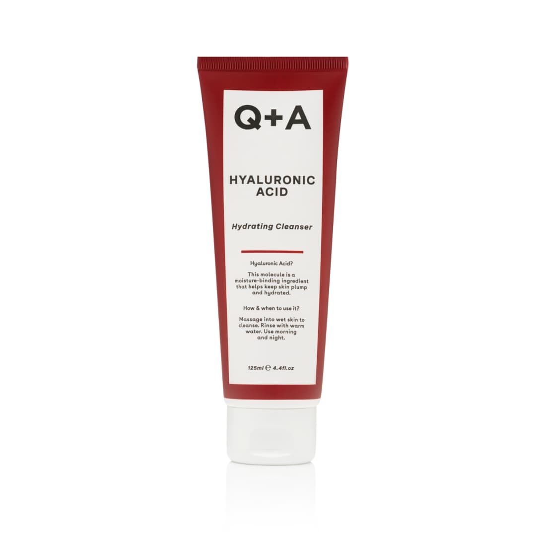 Veido prausiklis su hialuron.rūgšt.Q+A, 125ml