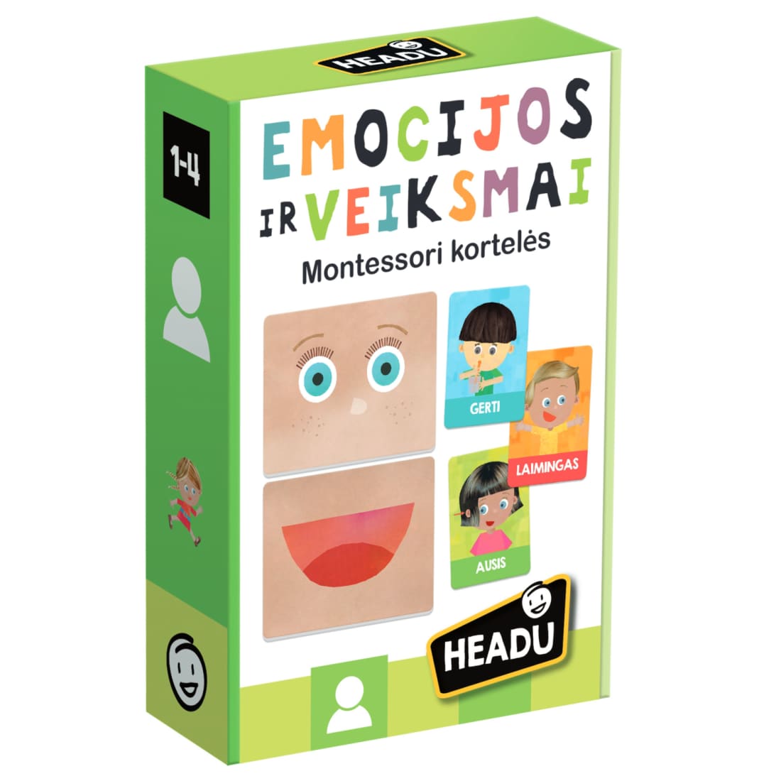 Rinkinys FLASHCARDS HEADU LT52941