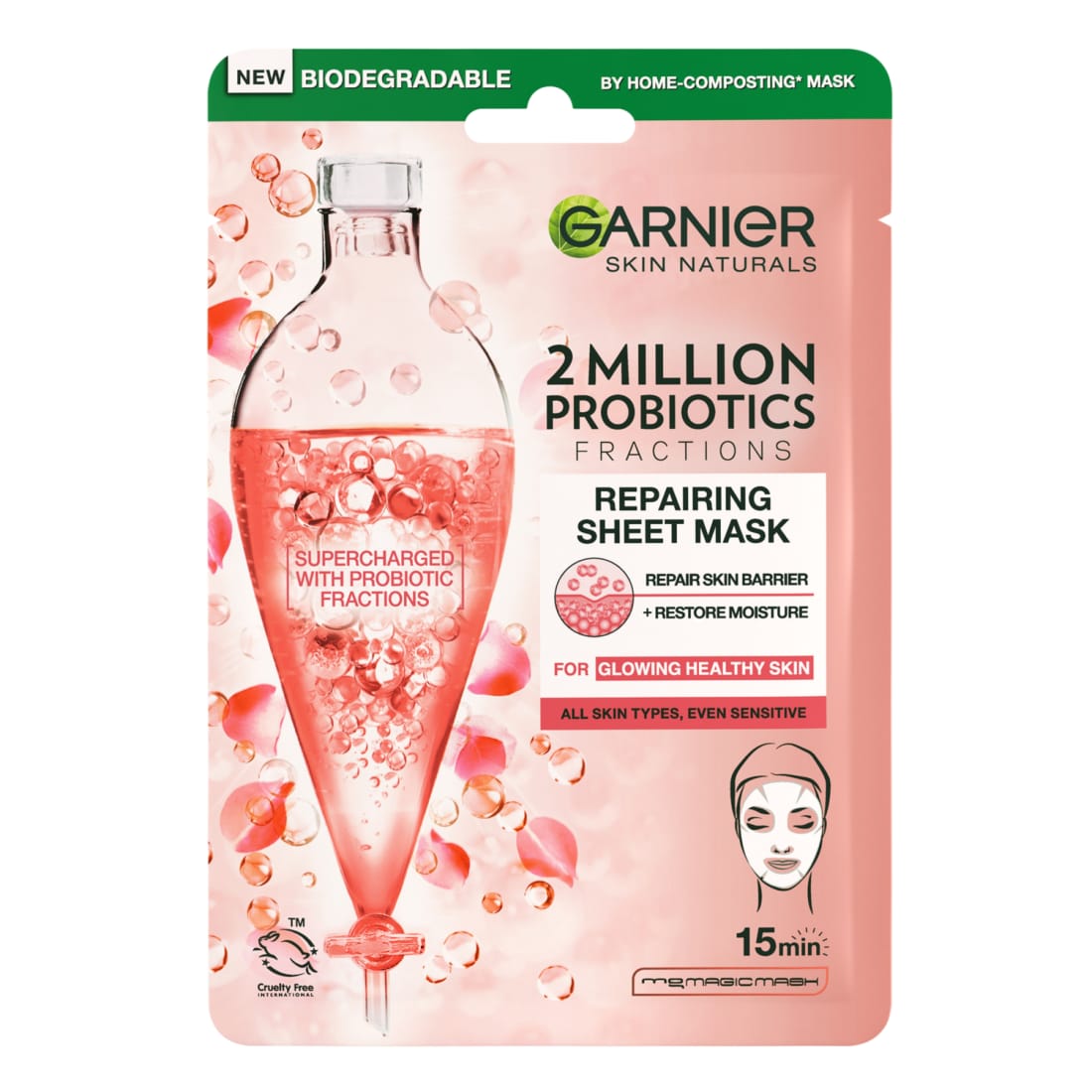 Lakšt. veido kaukė GARNIER Prob. Fract., 22g