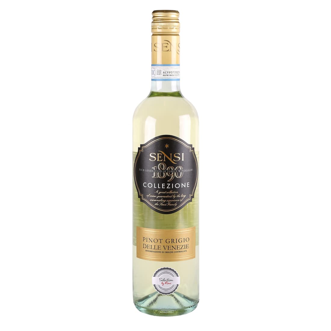 B.vynas SENSI P.GRIGIO 1890 COLL.,12,5%,0,75l