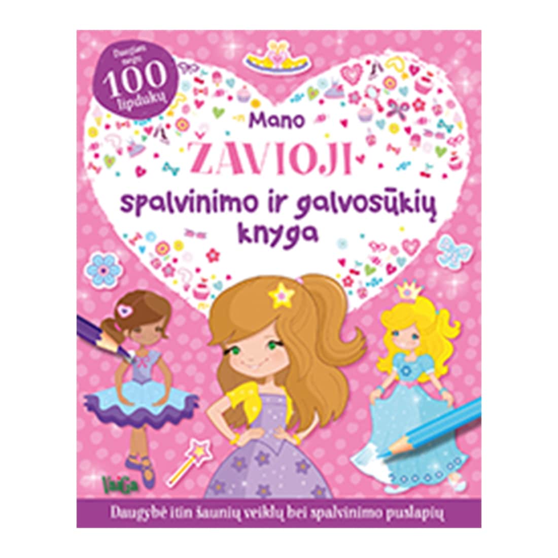 Knyga MANO ŽAVIOJI SPALV. IR GALVOS. KNYGA