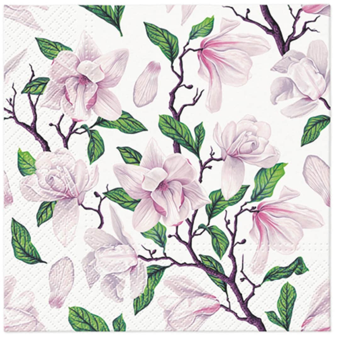 Serve. PAW MAGNOLIA, 33x33cm, 20pcs,SS23