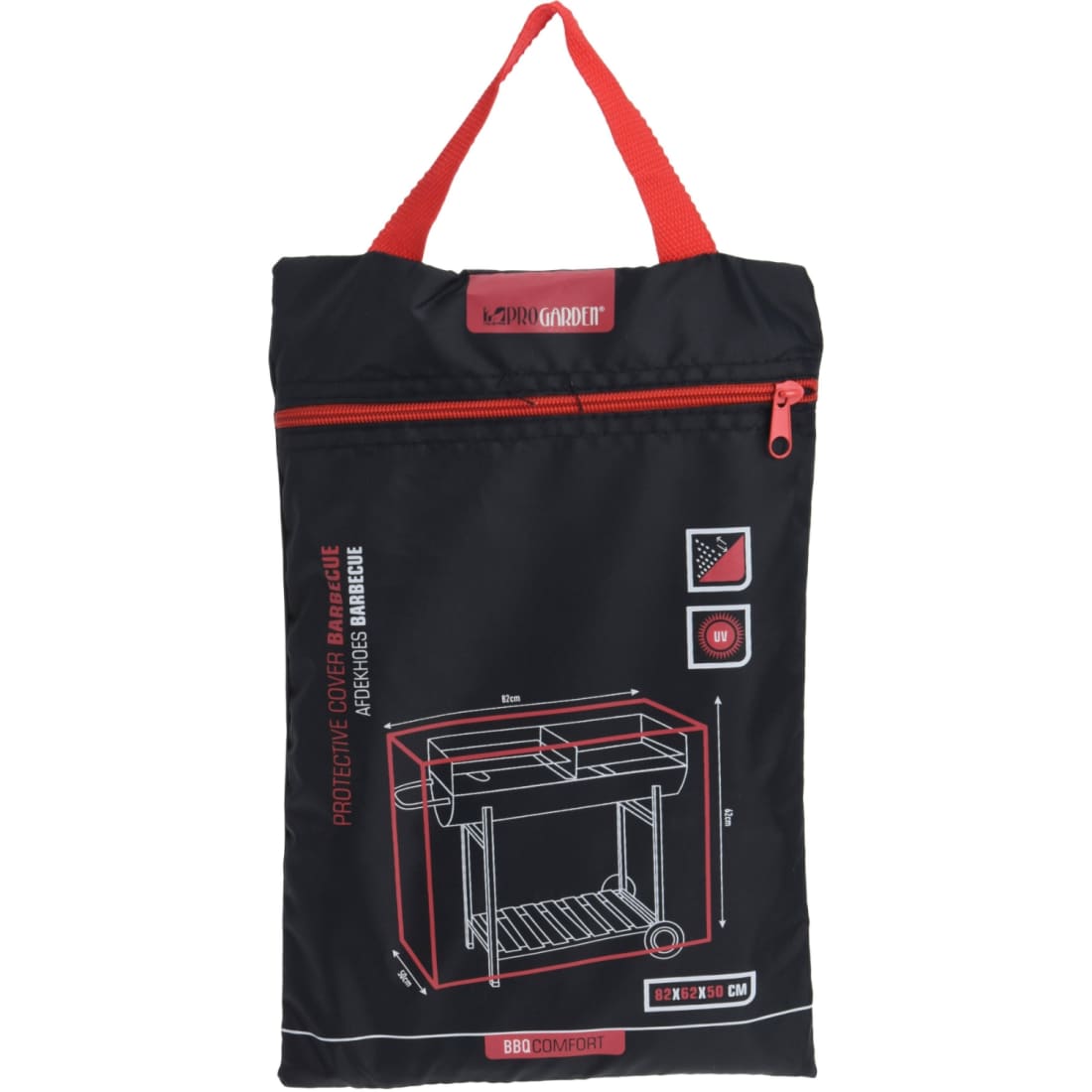 Užvalkalas BBQ PROGARDEN,82x50x62cm,SS23