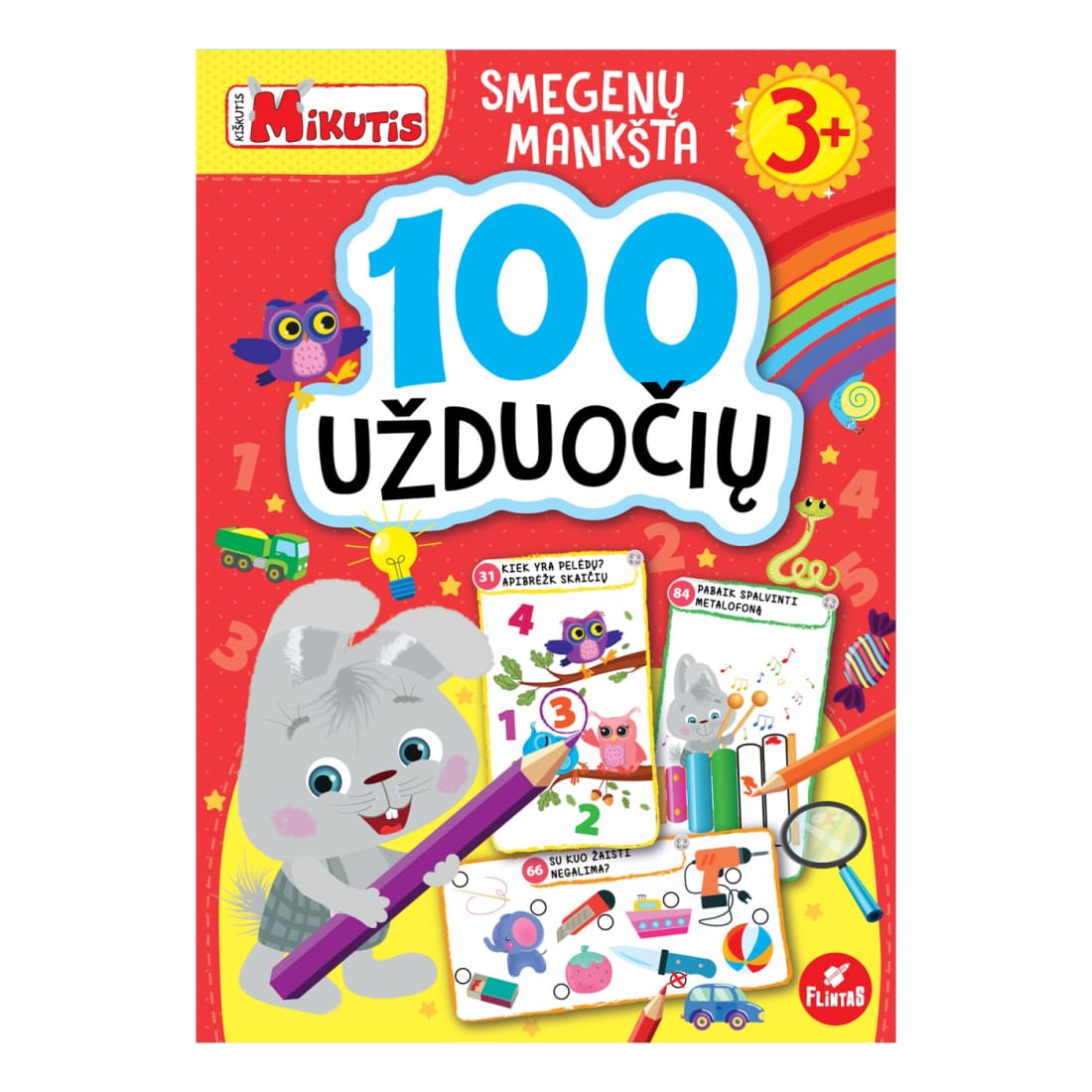 Knyga 100 UŽDUOČIŲ SU KIŠKUČIU MIKUČIU