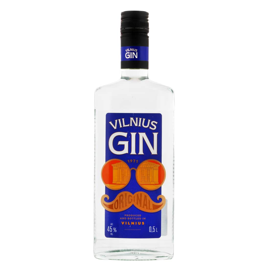 Džinas VILNIUS GIN, 45 %, 0,5 l