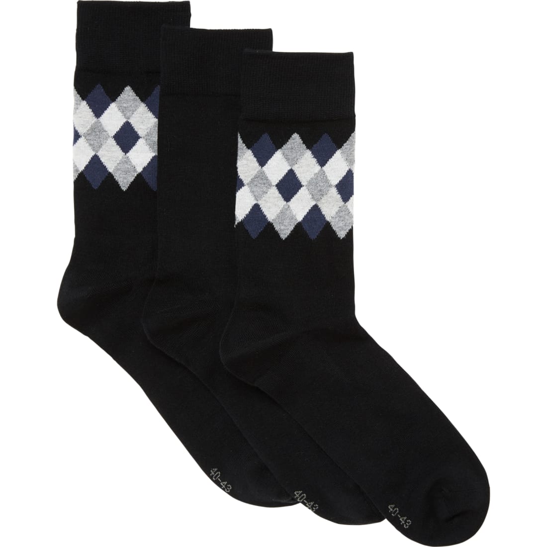 Vyriškos kojinės I LOVE ECO, 3 poros, 44 - 47