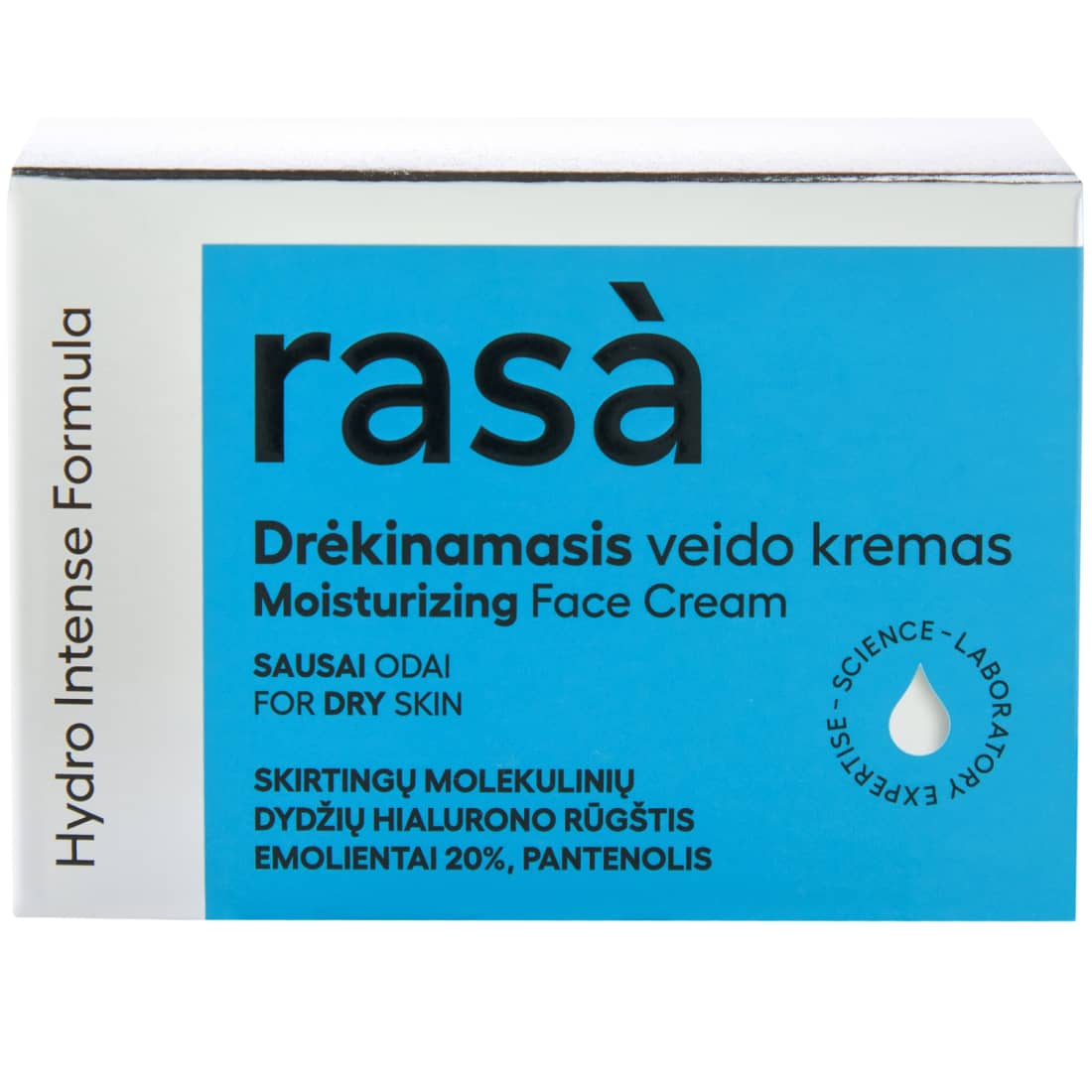 Drėk. veido kremas RASA HYDRO INTENSE, 55 ml