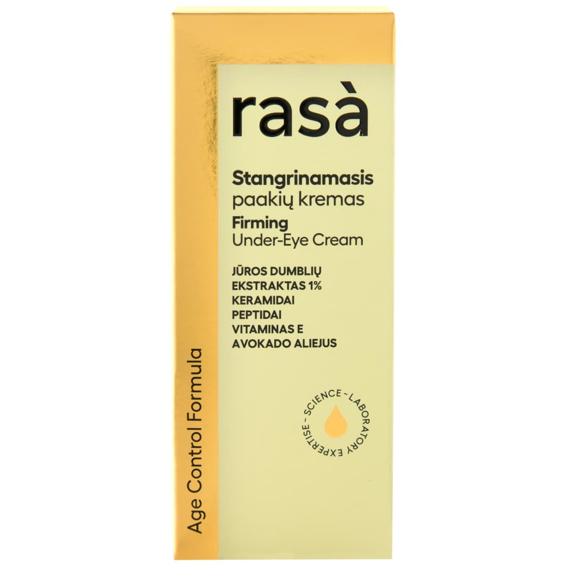 Stangr. paakių kremas RASA AGE CONTROL, 15 ml