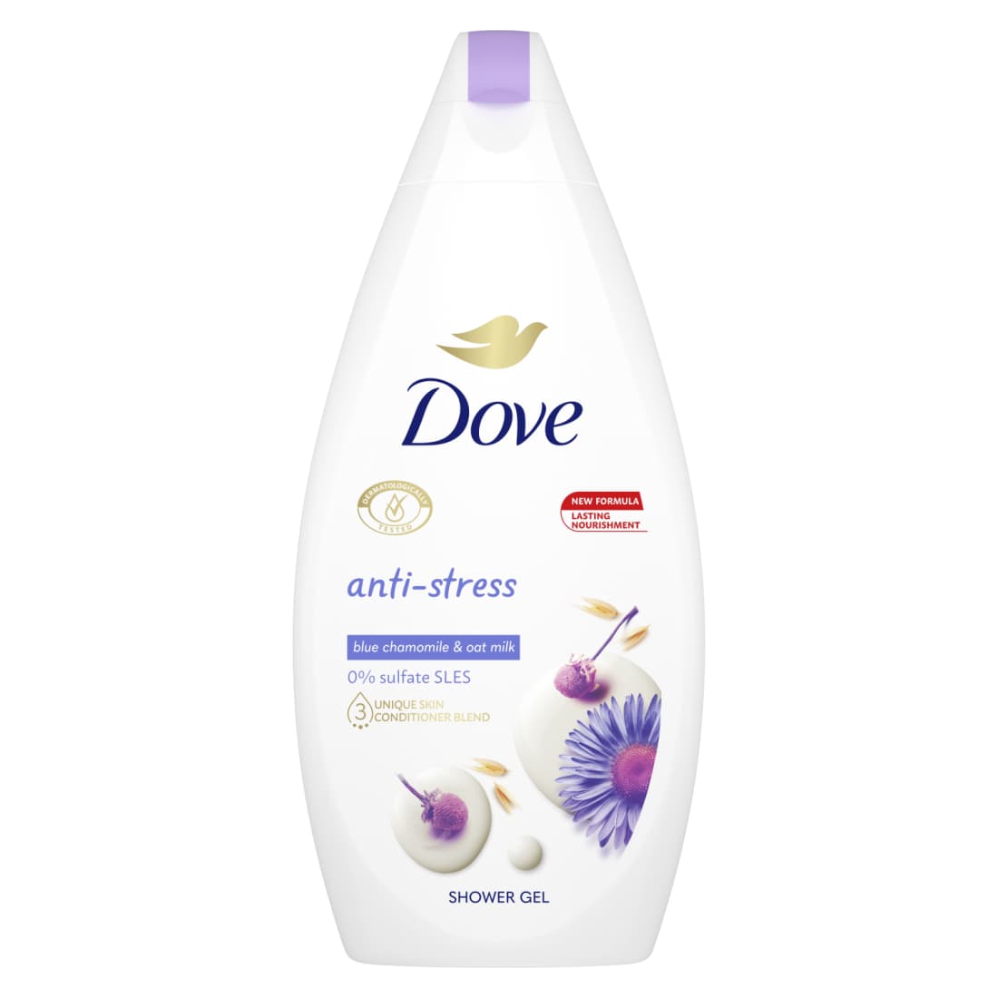 Dušo želė DOVE ANTI STRESS, 450 ml