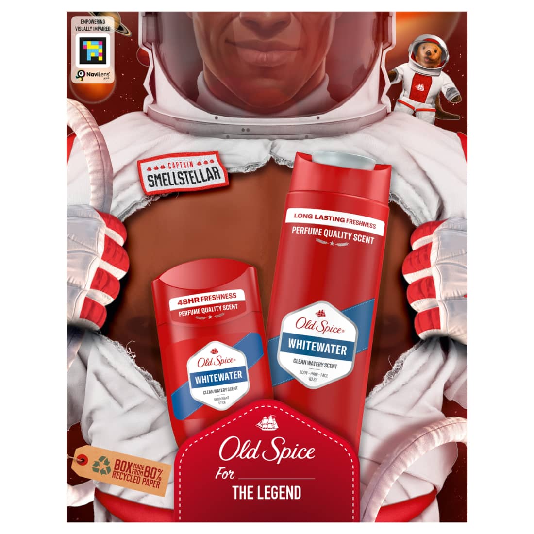 Kosmet. rinkinys OLD SPICE WHITEWATER, 1 vnt.