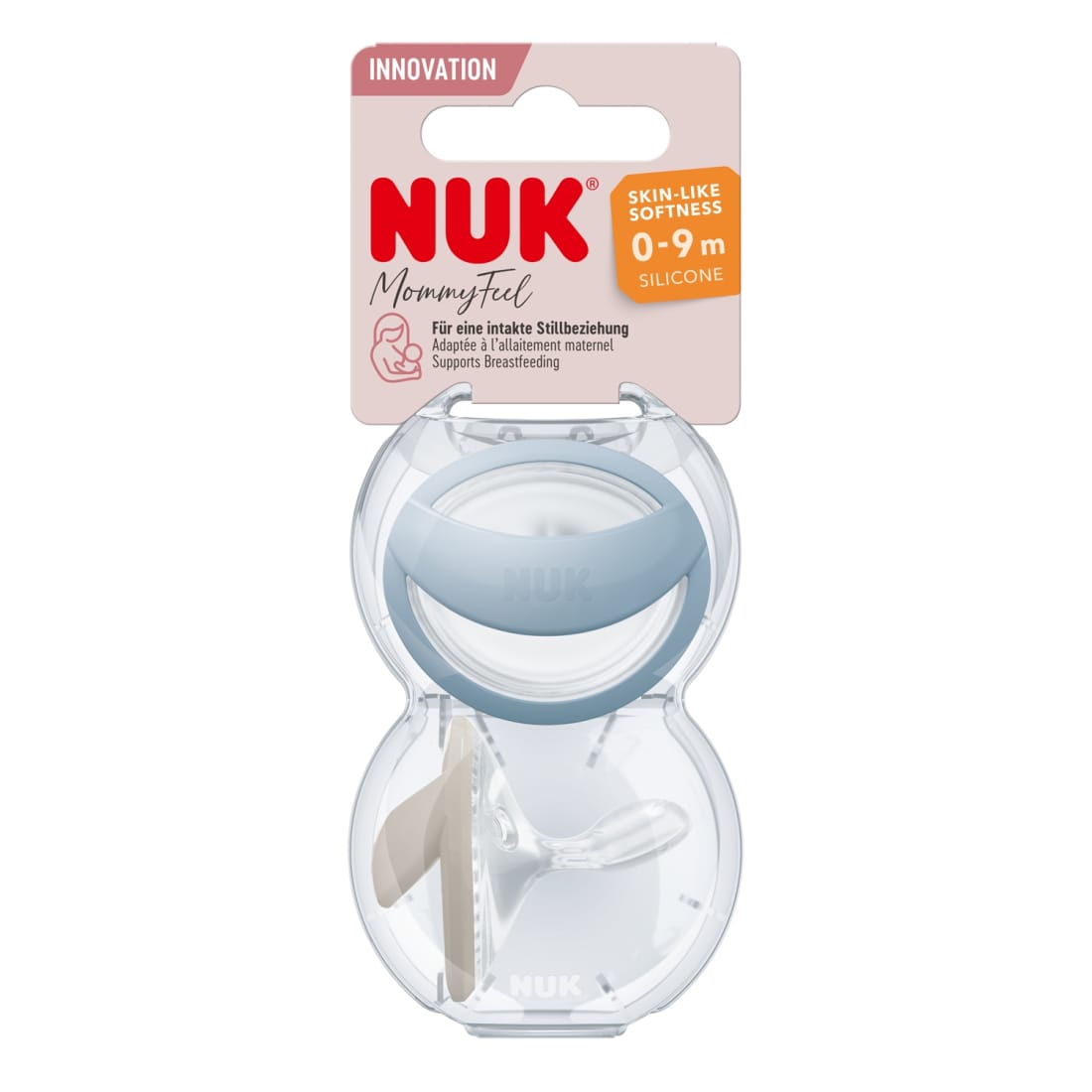 Čiulptukas NUK MOMMYFEEL SI1, 2 vnt