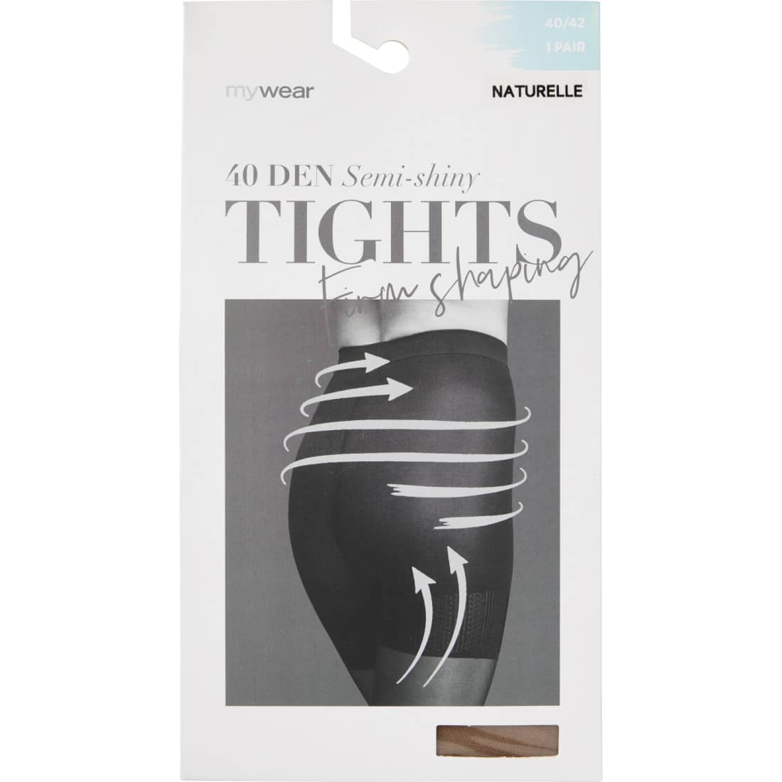 Mot. pėdkelnės MYWEAR, 40D, FSH, 4