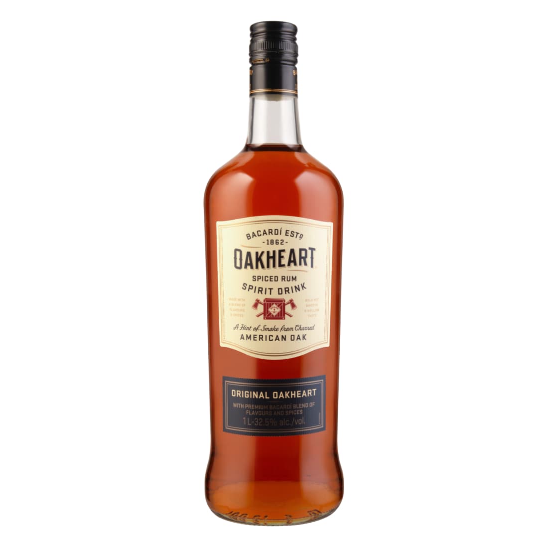 Spir. gėrimas OAKHEART SPICED, 32,5 %, 1 l