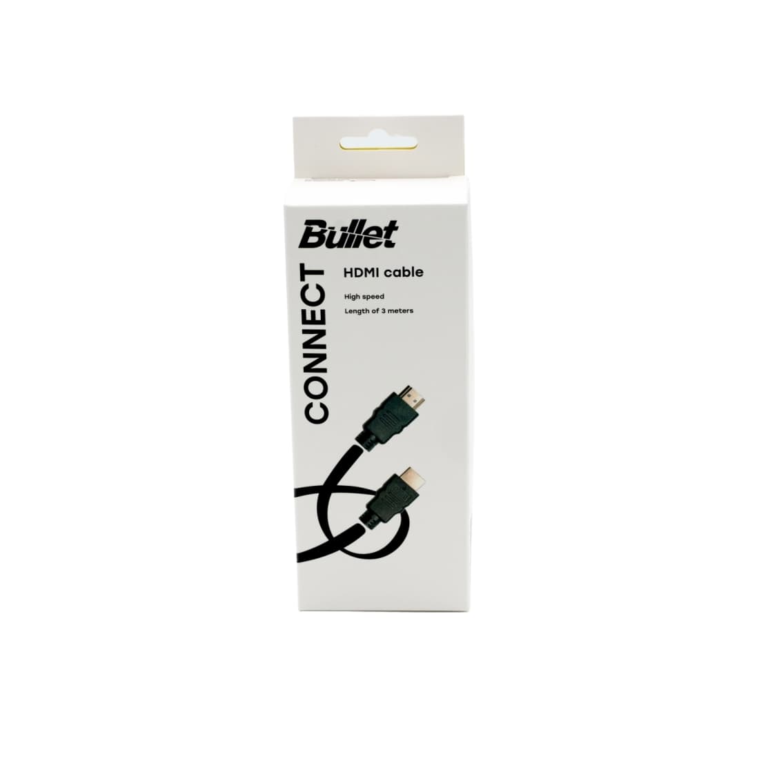 Laidas BULLET, HDMI - HDMI, 3 m