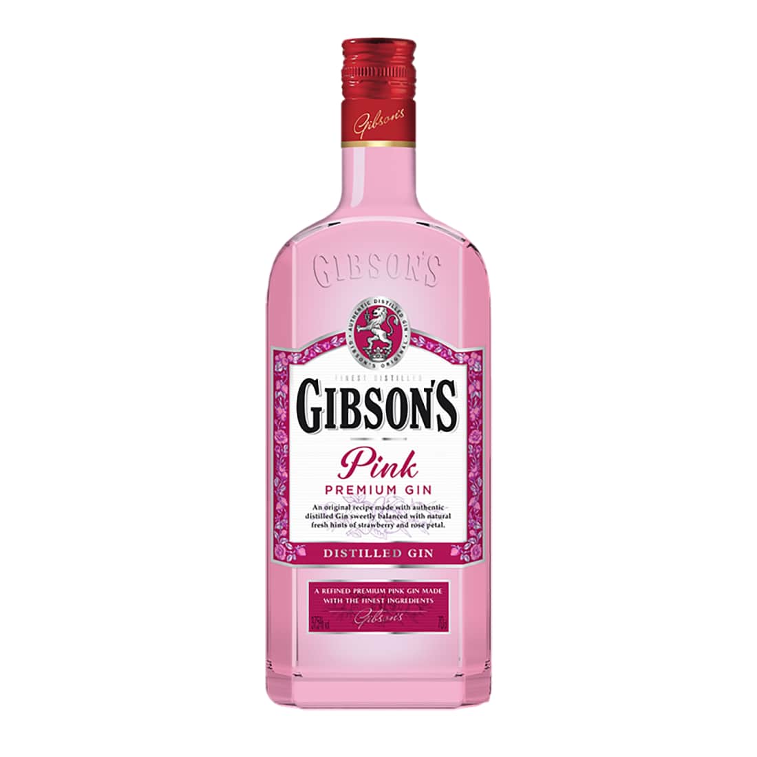 Džinas GIBSON'S PINK PREMIUM, 37,5 %, 0,7 l