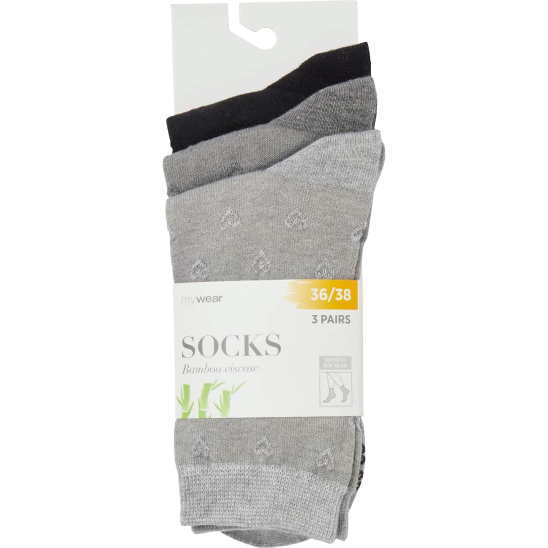 Kojinės MYWEAR, 36 / 38, 3 poros