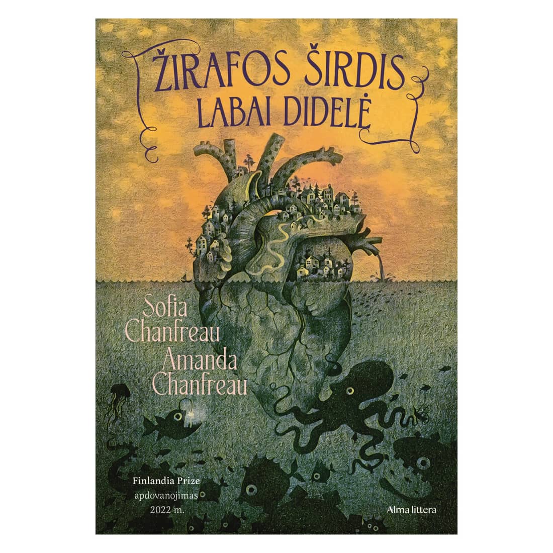 Knyga ŽIRAFOS ŠIRDIS LABAI DIDELĖ