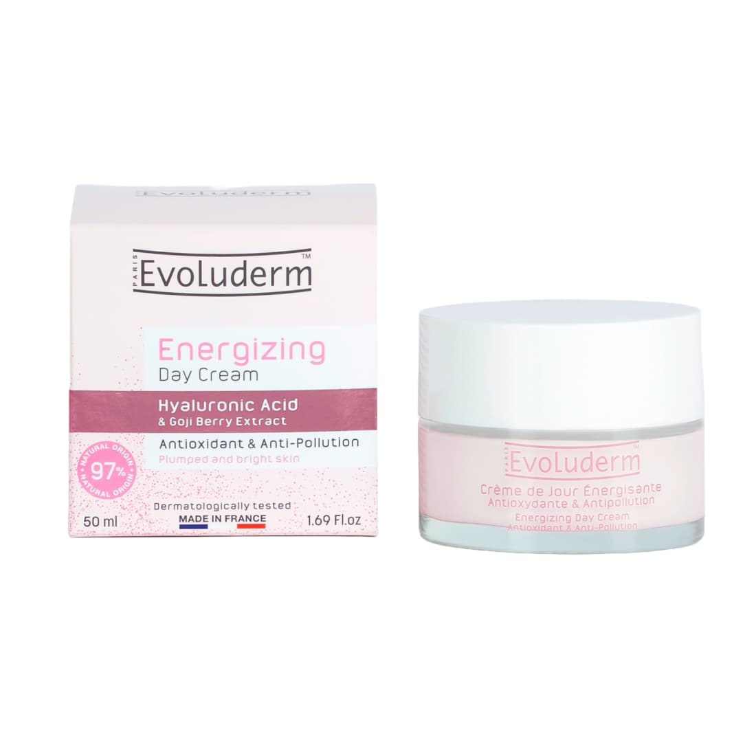 Dieninis kremas EVOLUDERM ENERGETIC, 50 ml