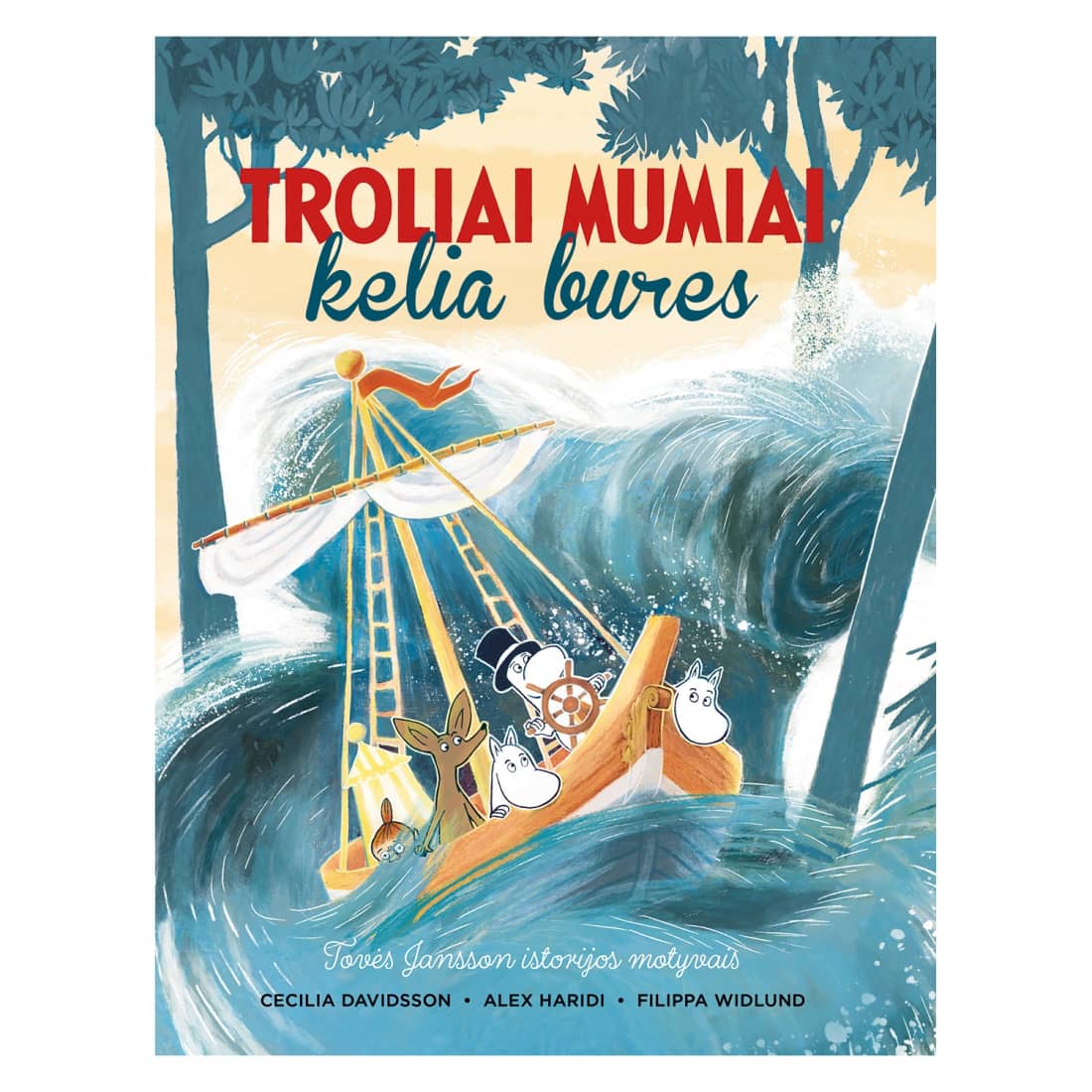 Knyga TROLIAI MUMIAI KELIA BURES