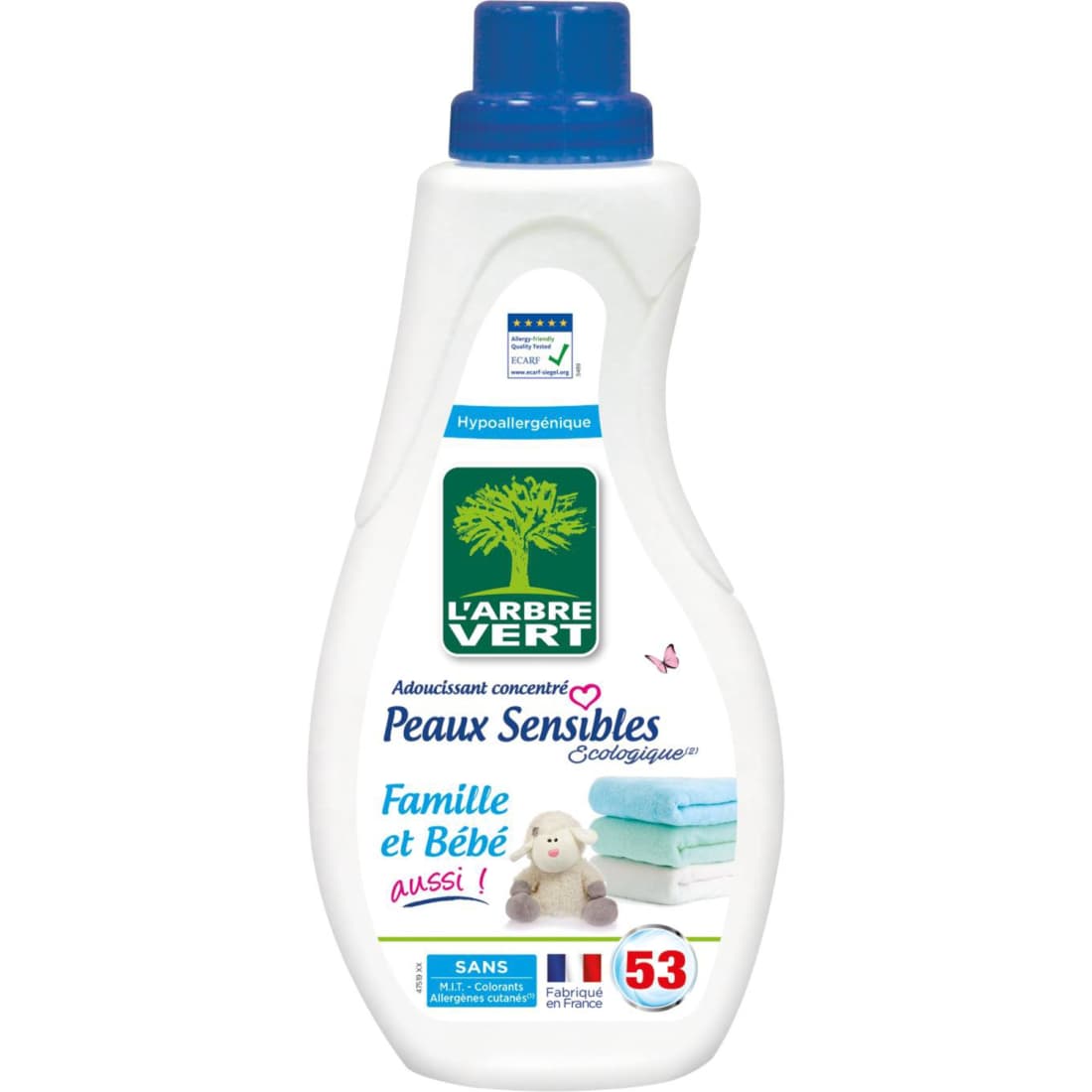 Aud. minkštiklis L ARBRE VERT SENSIT., 800 ml