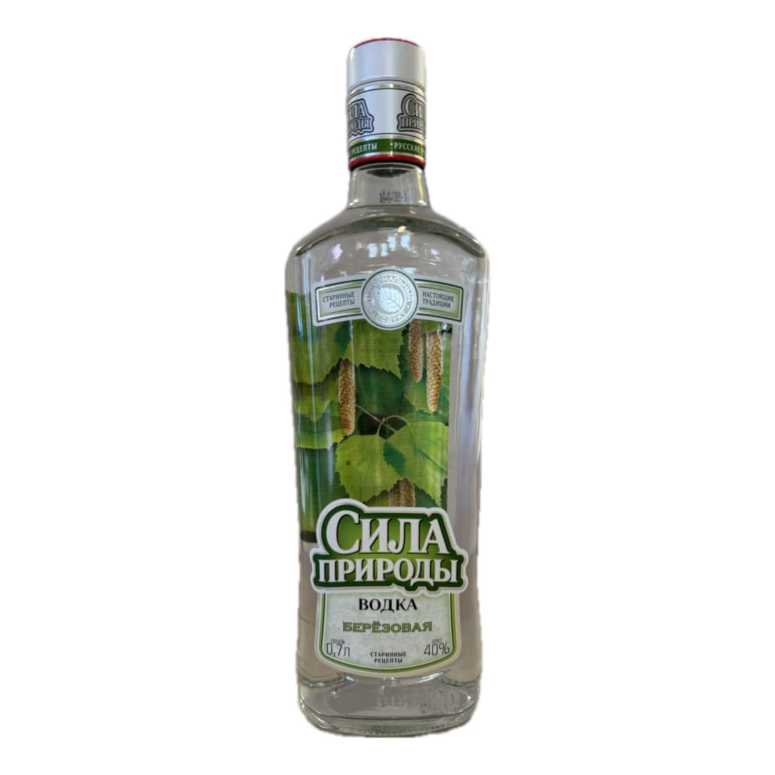 Degtinė SILA PRIRODY BERIOZOVAJA, 40 %, 0,7 l