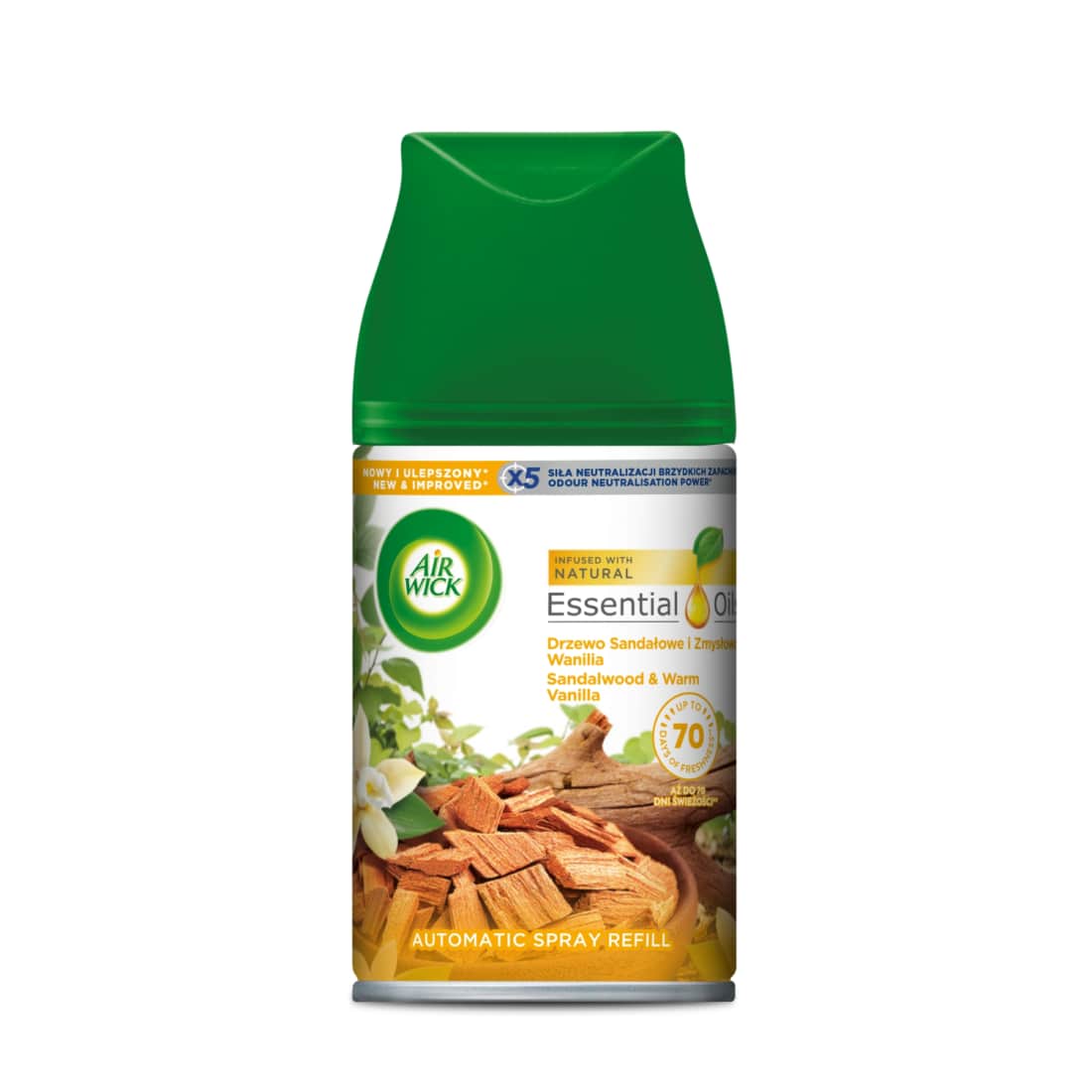 Gaiv. papild. sandal. vanil. AIR WICK, 250 ml