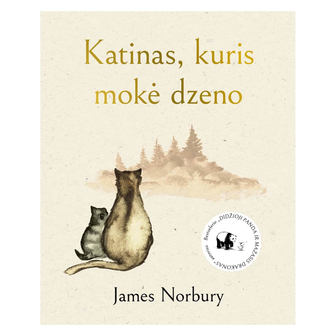 Knyga KATINAS, KURIS MOKĖ DZENO