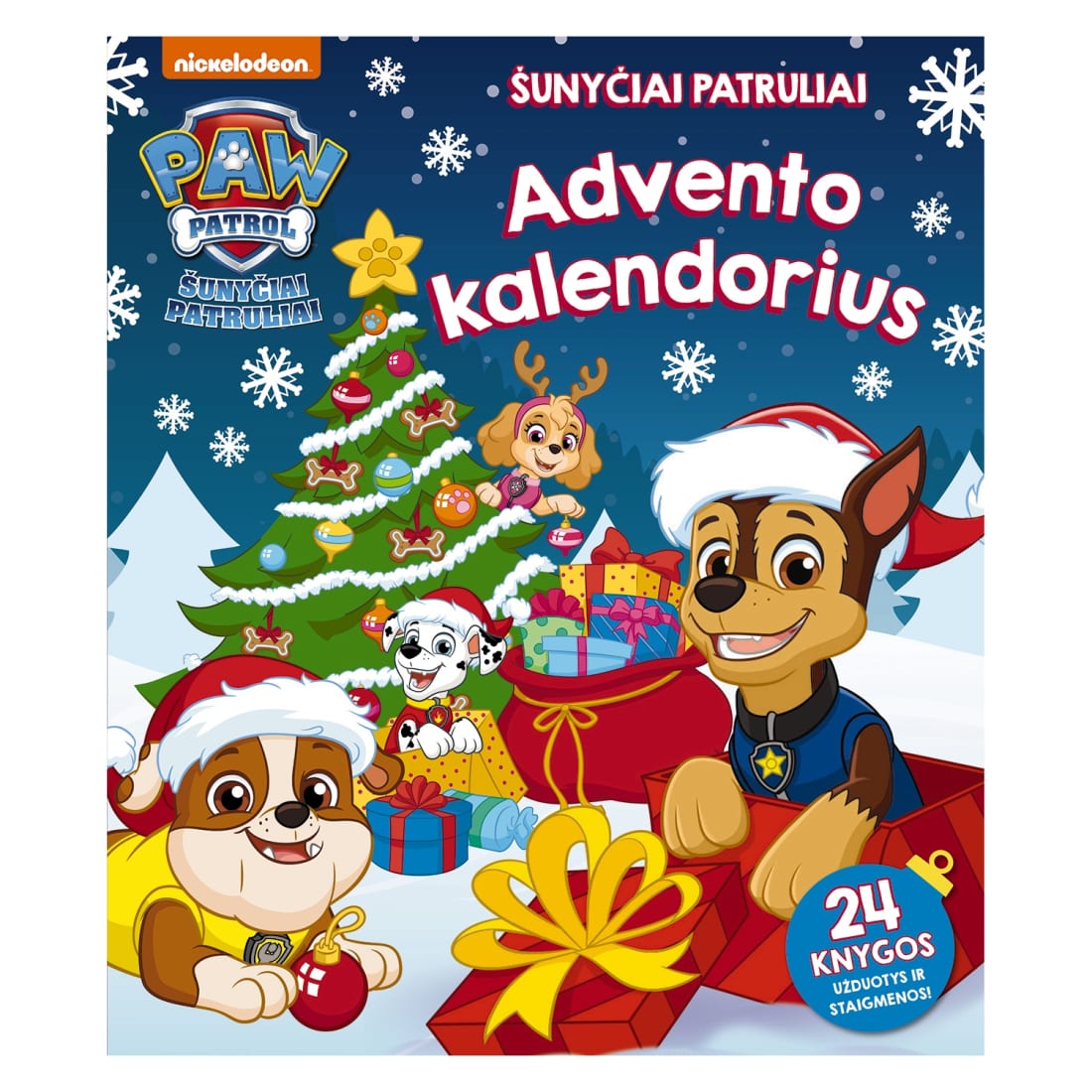 Knyga ŠUNYČIAI PATRULIAI. ADVENTO KALENDORIUS