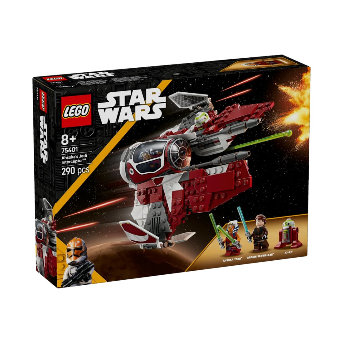 Konstrukt. LEGO AHSOKOS naikintuv. 75401